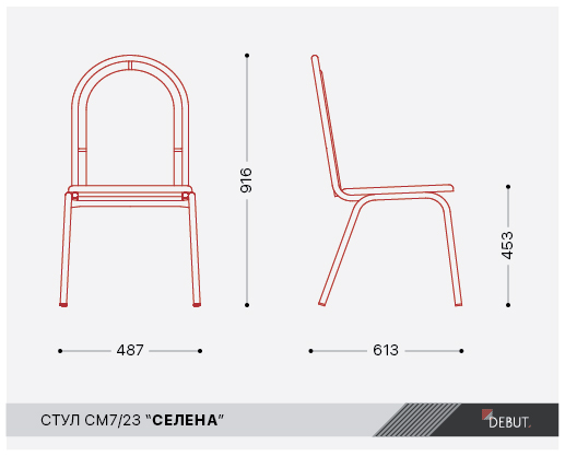 Стул Селена &mdash; Схема